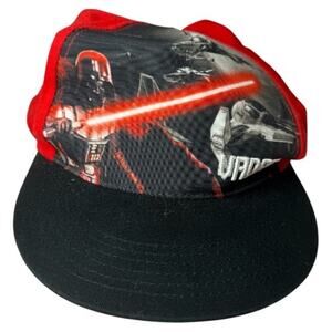 Star Wars Unisex Snapback Hat Red Black Dark Side
Graphic Licensed Cap Merch